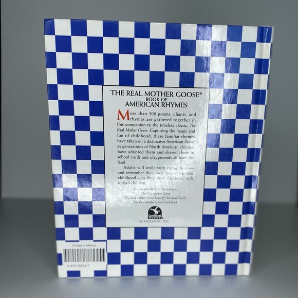 The Real Mother Goose Book of American Rhymes Hardback - Picture 3 of 10